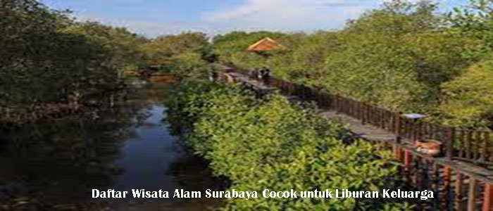Daftar Wisata Alam Surabaya Cocok untuk Liburan Keluarga