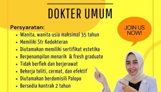 Lowongan Dokter Umum Untuk Wilayah Palopo