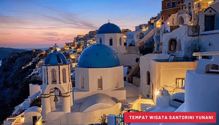 Tempat Wisata Santorini Yunani