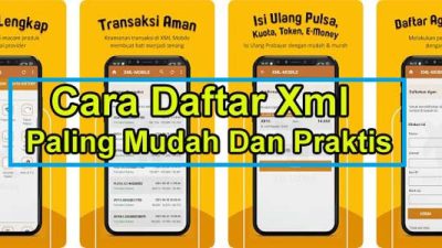 Cara Daftar XML Mobile Paling Mudah di HP Android
