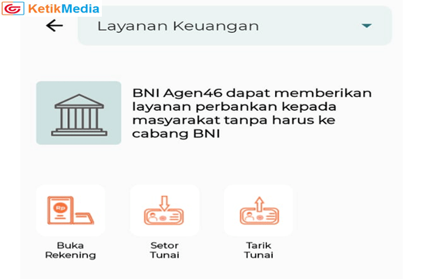 Cara Tarik Tunai di Aplikasi Agen 46