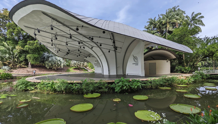 konser di Singapore Botanic Garden