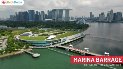 Marina Barrage: Rooftop Terbaik untuk Menikmati Sunset
