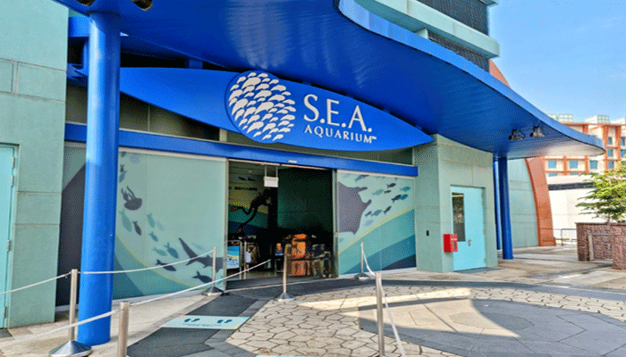 S.E.A. Aquarium di mana