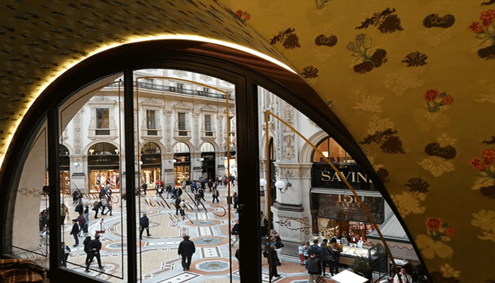 Tempat belanja di Milan