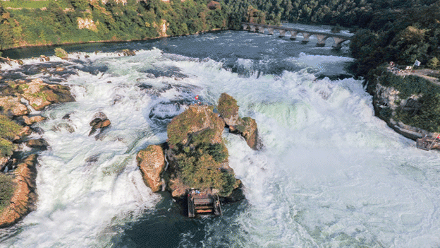 lokasi air terjun rhine