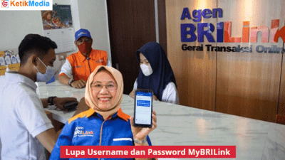 Lupa Username dan Password MyBRILink