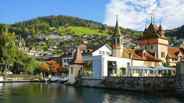 Oberhofen Lake Thun