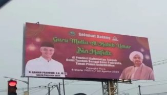 Salahi Aturan, Satpol PP di Kota Siantar Copot Baliho Ganjar