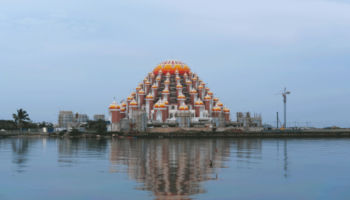 Masjid 99 Kubah CPI Makassar