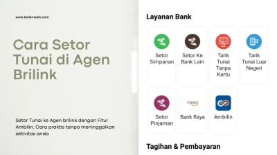 Cara Terbaru Setor Tunai di Agen Brilink dengan Fitur Ambilin