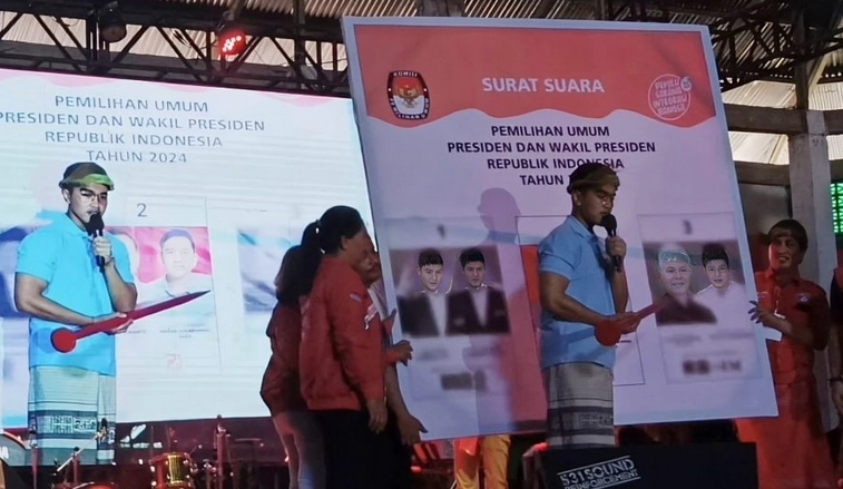 Kaesang Kampanye Di Toraja untuk Pemilu 2024