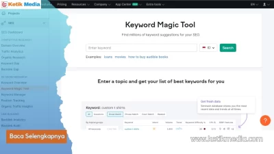Cara Riset Keyword Menggunakan SEMRush dengan Mudah!