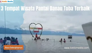 3 Pantai Pasir Putih Danau Toba, Pantai Narbaba yang Terbaik