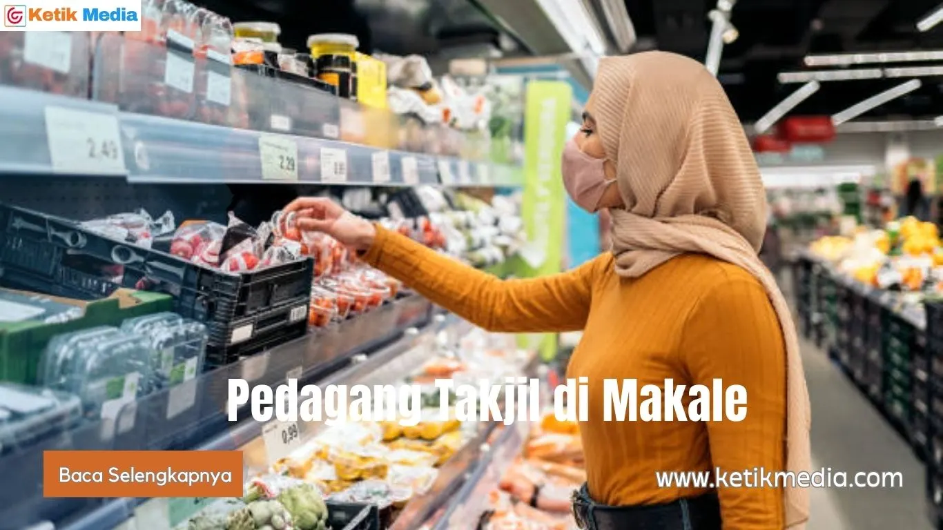 Pedagang Takjil di Makale Ramai Diserbu Pembeli