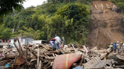 Longsor di Tana Toraja
