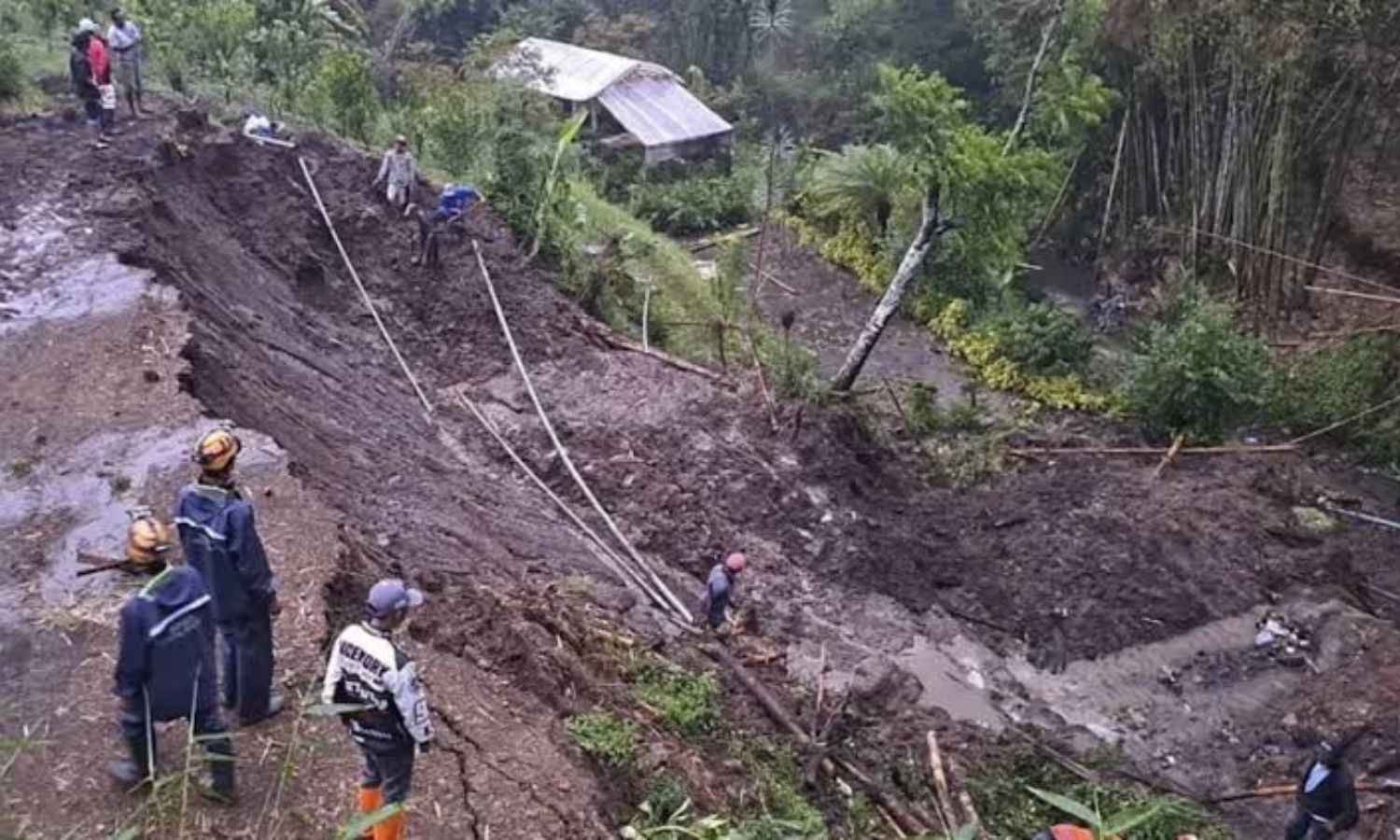 longsor di Bokin Toraja