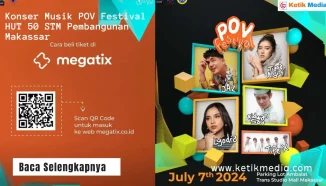 Konser Musik POV Festival HUT 50 STM Pembangunan Di Makassar