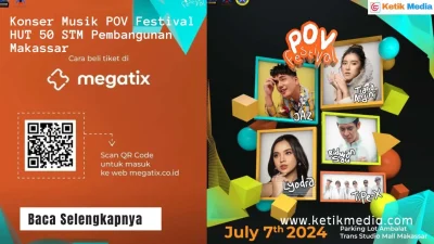 Konser Musik POV Festival HUT 50 STM Pembangunan Di Makassar