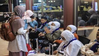 Kloter 6 Jamaah Haji Tiba di Makassar, 1 Orang Meninggal
