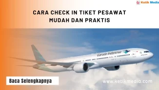 Cara Check In Tiket Pesawat Online Berbagai Maskapai Penerbangan