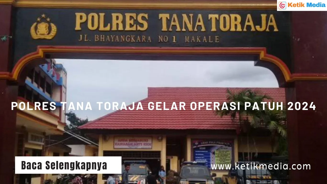 Hari ini, Polres Tana Toraja Gelar Operasi Patuh 2024