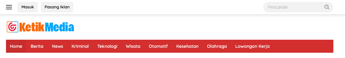 cara login di website ketik media