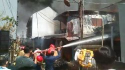 Kebakaran di Makassar, Titiknya di Pemukiman Padat Jalan Badak