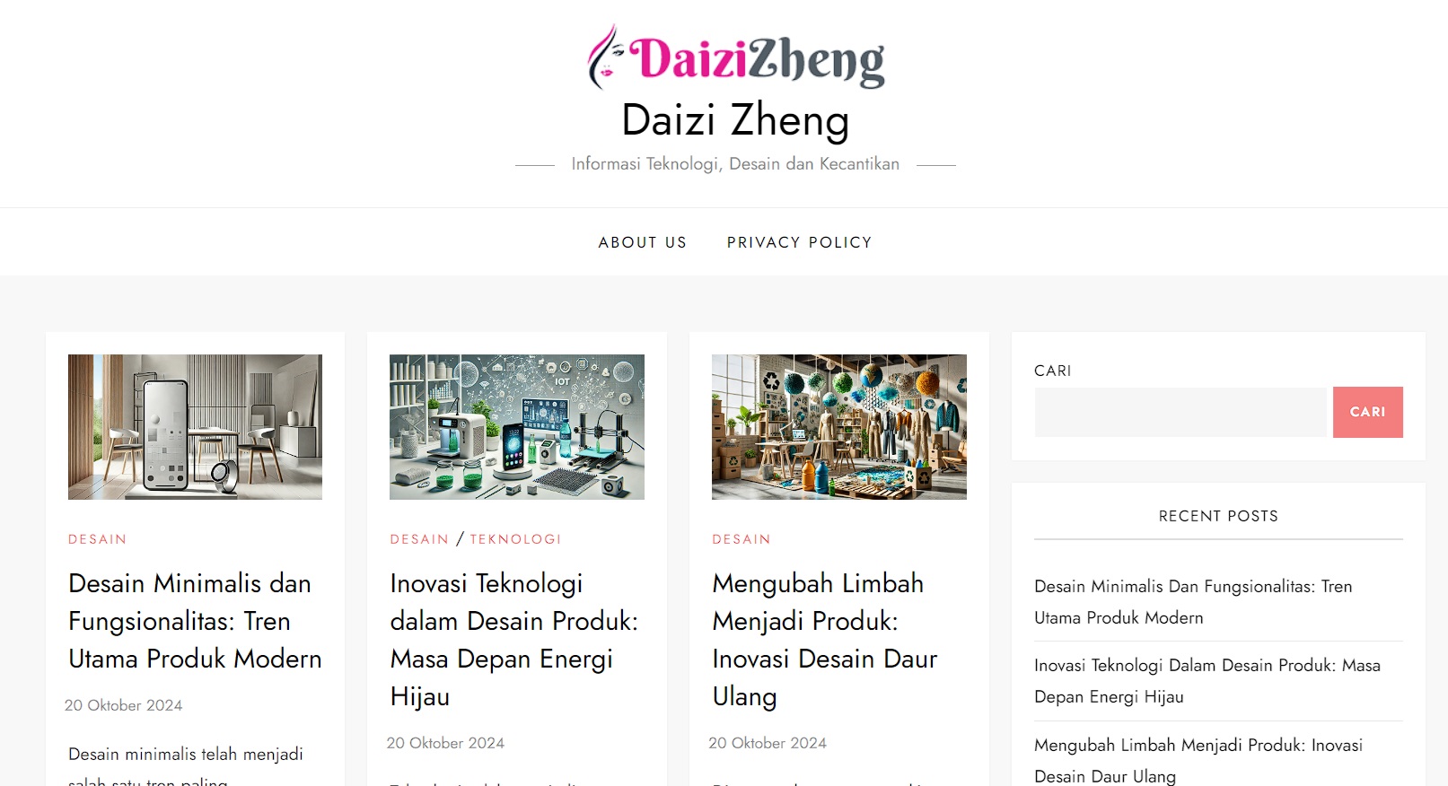 mengenal daizizheng.com