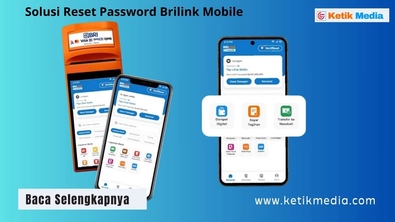 Cara Reset Password Brilink Mobile di MyBRIlink