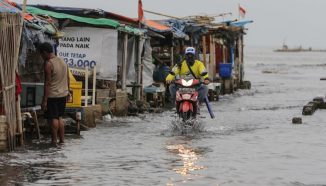 Akibat Banjir Rob, Sejumlah Wilayah di Jakarta Utara Terendam