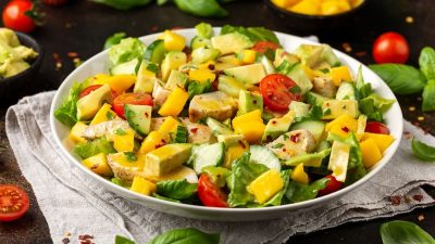 Salad Buah Alpukat yang Lezat Salad Buah Alpukat