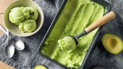 Es Krim Alpukat yang Nikmat Es Krim Alpukat