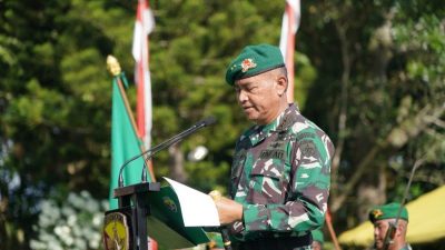 Pangdam IX Udayana Ikuti Upacara Hari Juang. Pangdam IX Udayana
