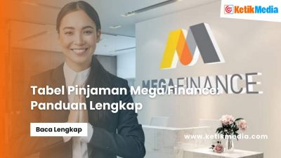 Tabel Pinjaman Mega Finance