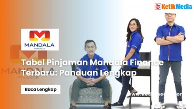 Tabel Pinjaman Mandala Finance