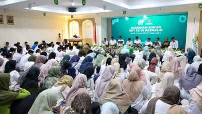 Badan Amil Zakat Nasional Meriahkan HUT Ke-24 dengan Khataman Al Quran
