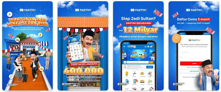Cara Jadi Agen Fastpay di Aplikasi Fastpay