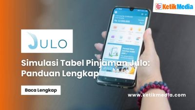 Tabel Pinjaman Julo