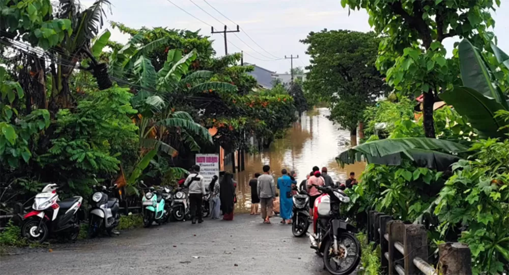 banjir di manggala makassar