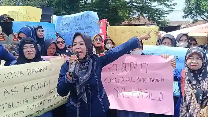 Honorer Protes PPPK paruh waktu
