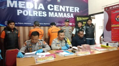 Oknum ASN di Mamasa jadi Tersangka Penipuan Rp135 Juta