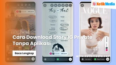 Cara Download Story IG Private Tanpa Aplikasi