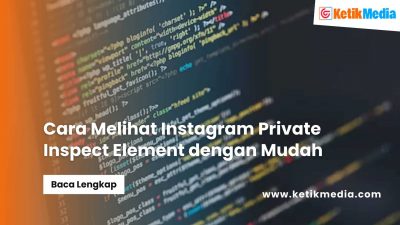 Cara Melihat Instagram Private Inspect Element