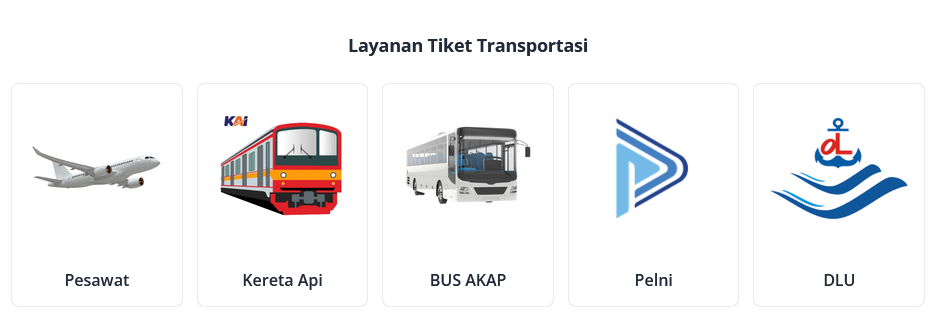 Layanan Tiket Transportasi Pada Aplikasi Fastpay