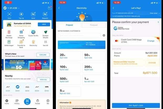 Tutorial Transfer Uang dari DANA