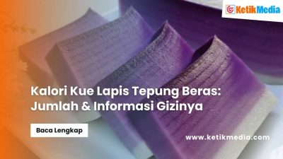 Kalori Kue Lapis Tepung Beras: Jumlah & Informasi Gizinya