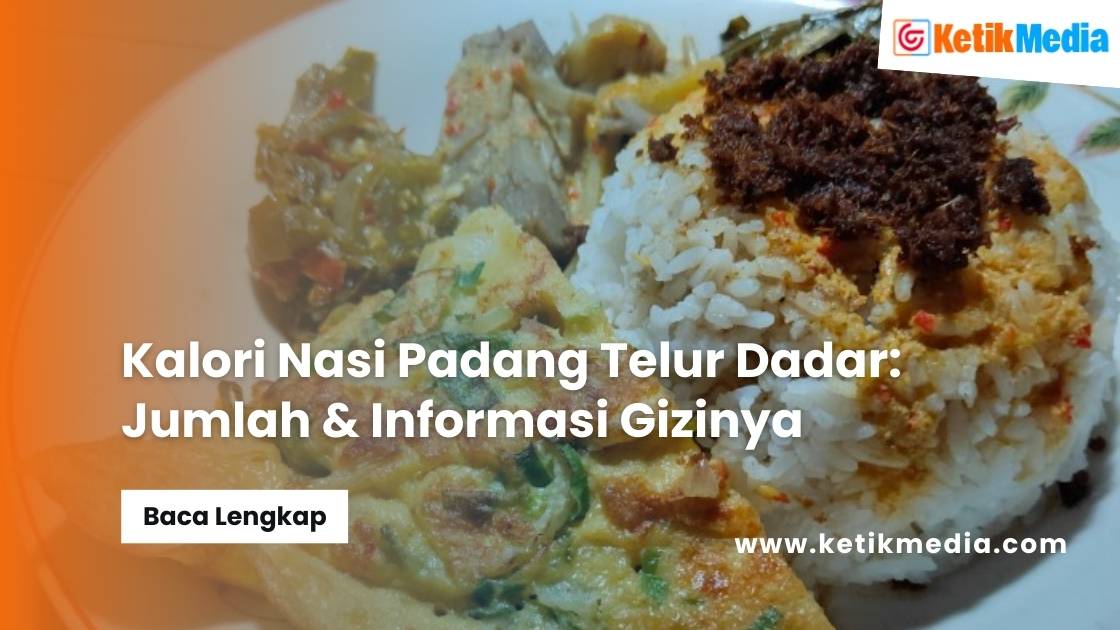 kalori Nasi Padang Telur Dadar