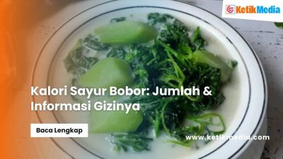 Kalori Sayur Bobor