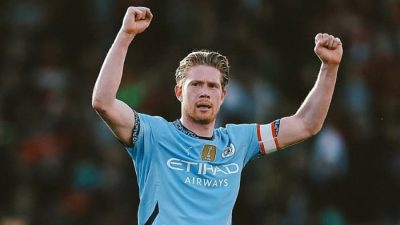 Potret Kevin de Bruyne ketika membela Man City (Sumber Instagram @kevindebruyne)
